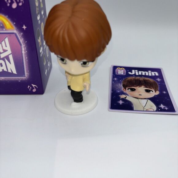 McDonald's 2025 Tiny Tan Jimin Happy Meal Toy  New - Picture 2 of 6